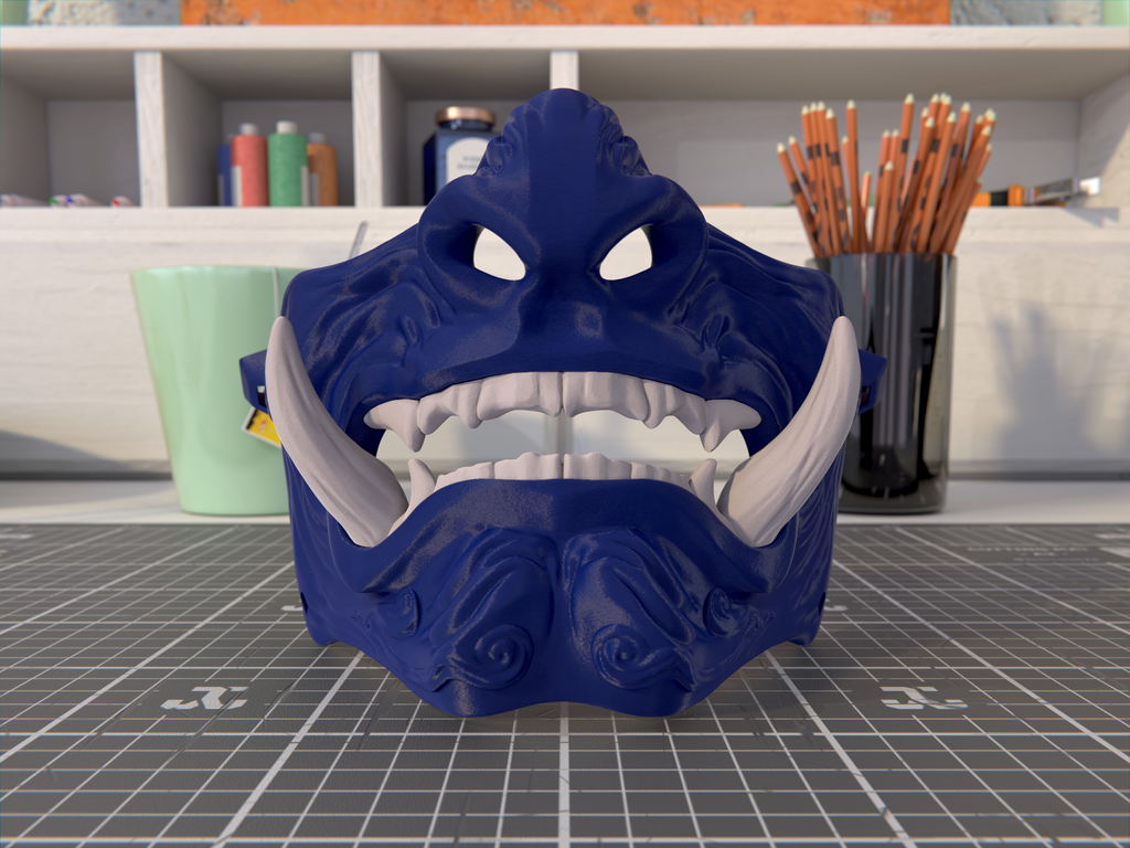Oni Mask (Samurai Mask) #2