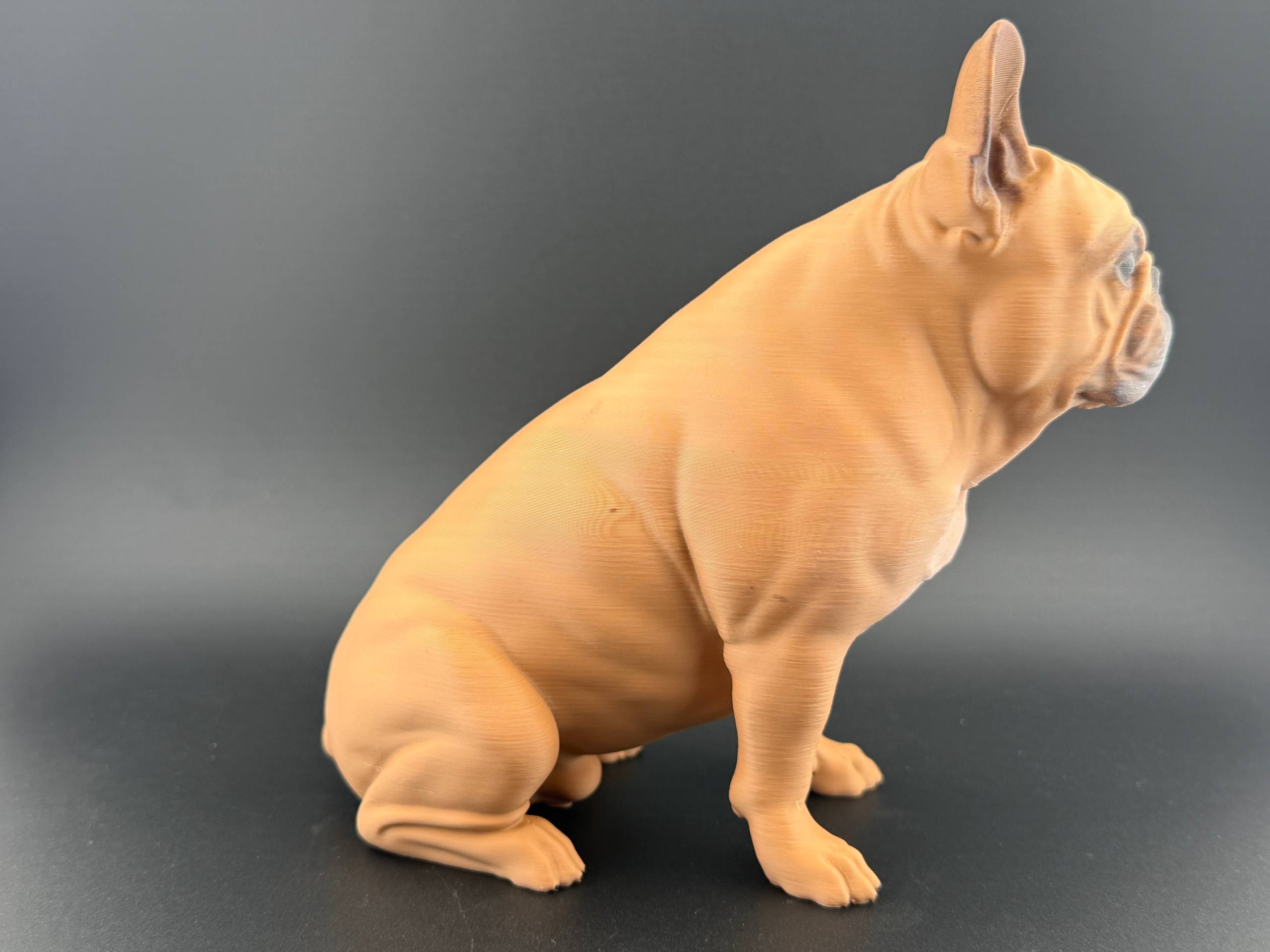 Easy-print french bulldog