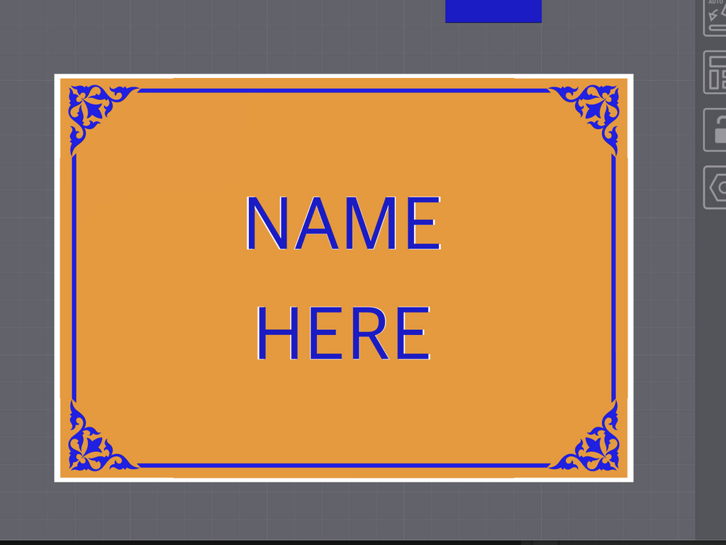 Door / House Name Plate