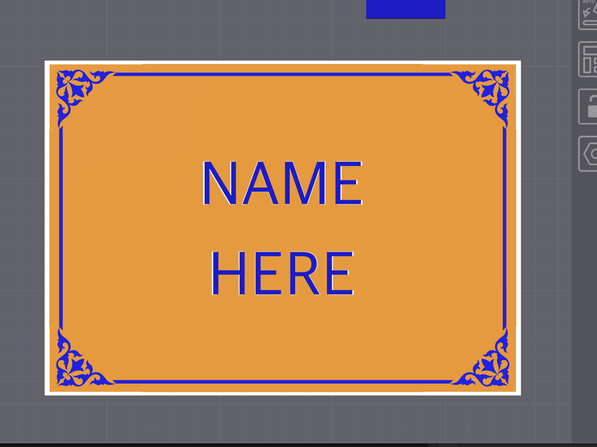 Door / House Name Plate