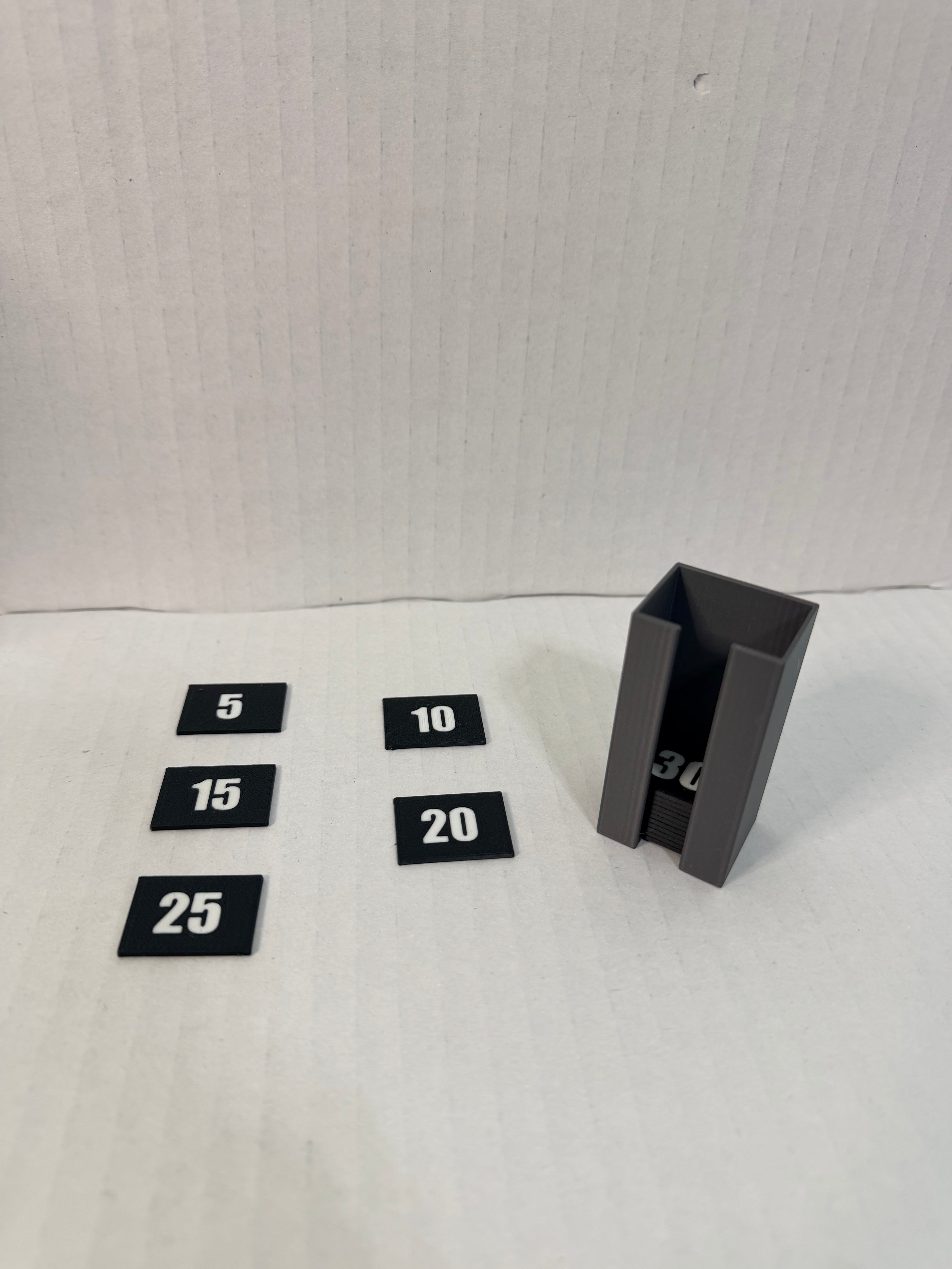 Universal Weight Stack Labels W/ Holder