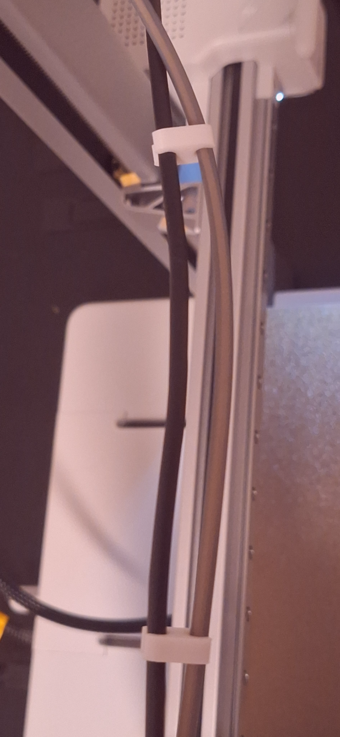 PTFE Kabel Clip Bambu Lab A1 u A1 Mini ohne AMS
