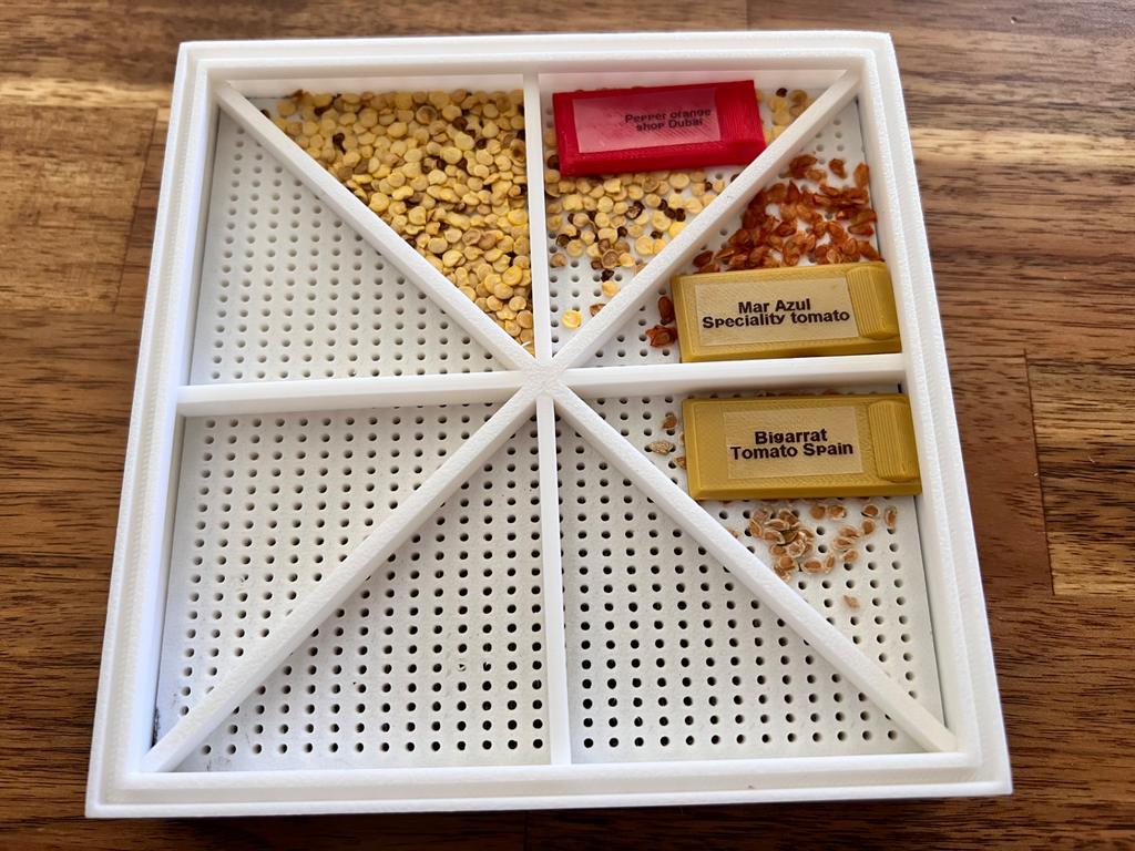 Modular seed dryer for 120mm fan v2