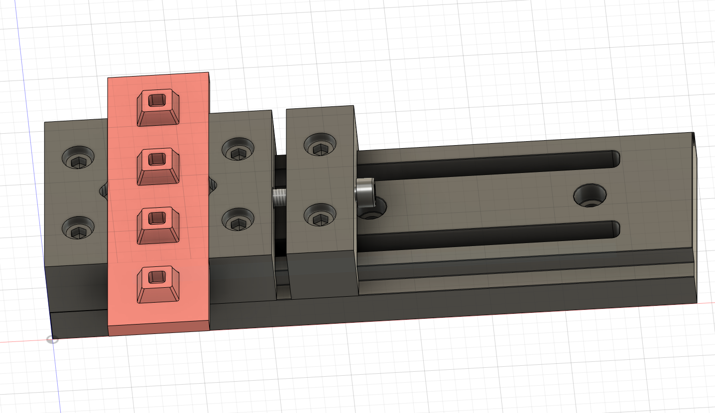 Low Profile CNC Vise