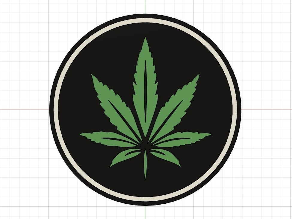 Marihuana Coaster