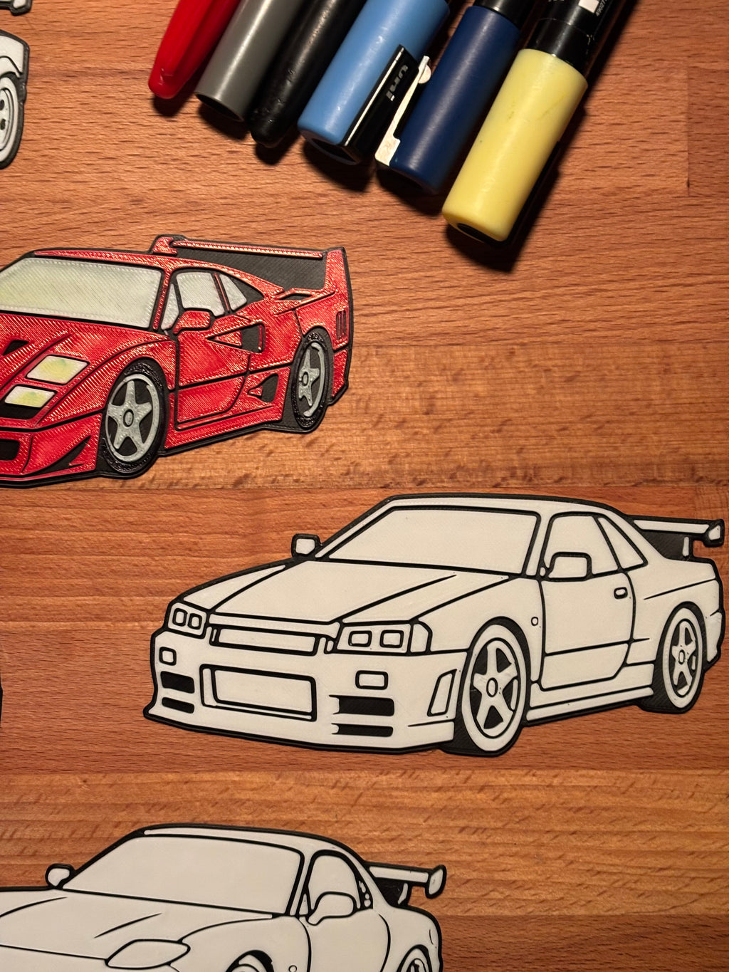Sports Car Coloring Pack