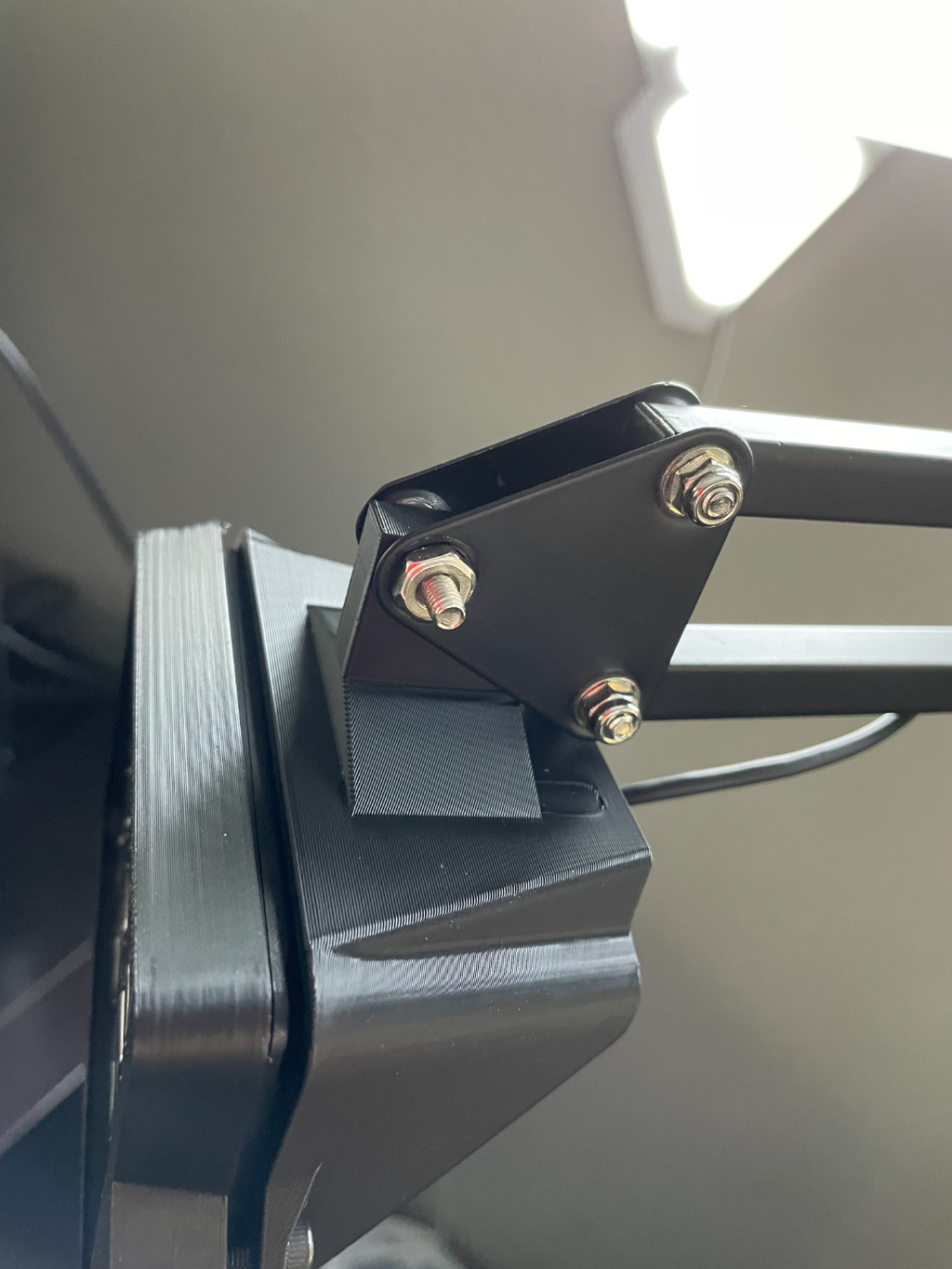 Elgato Stream Deck Mini Mount For Microphone Arm.
