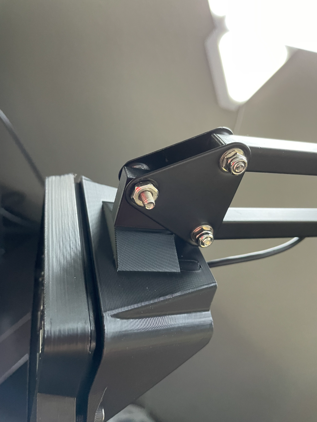 Elgato Stream Deck Mini Mount For Microphone Arm.
