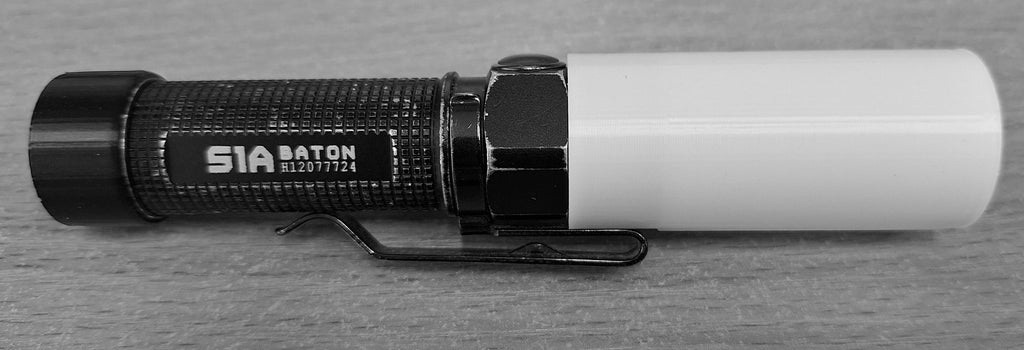 Diffuser for OLIGHT S1A Baton flashlight