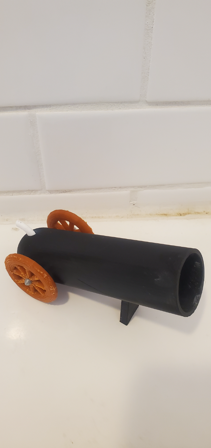 cannon toothbrush holder