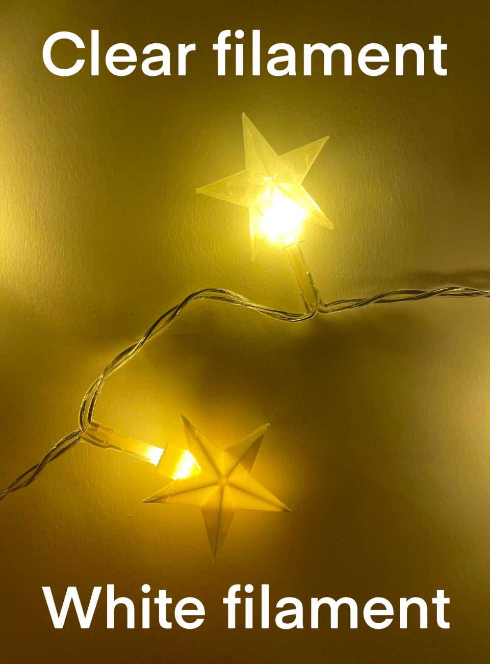 Star Christmas Light Covers