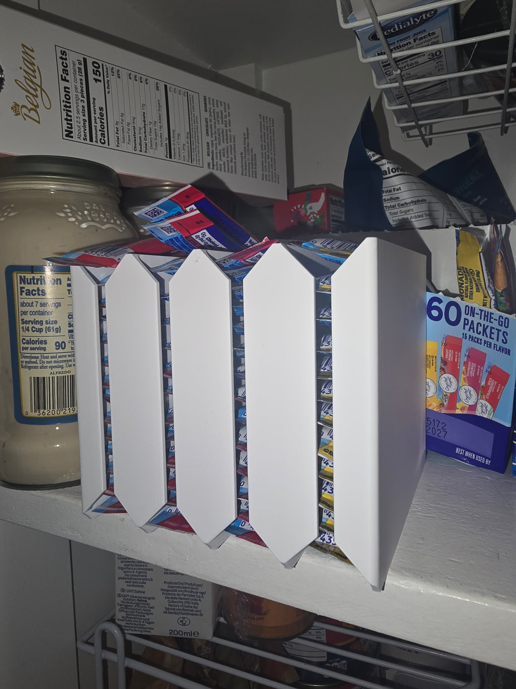 Crystal Light Drink Mix Packet Dispenser