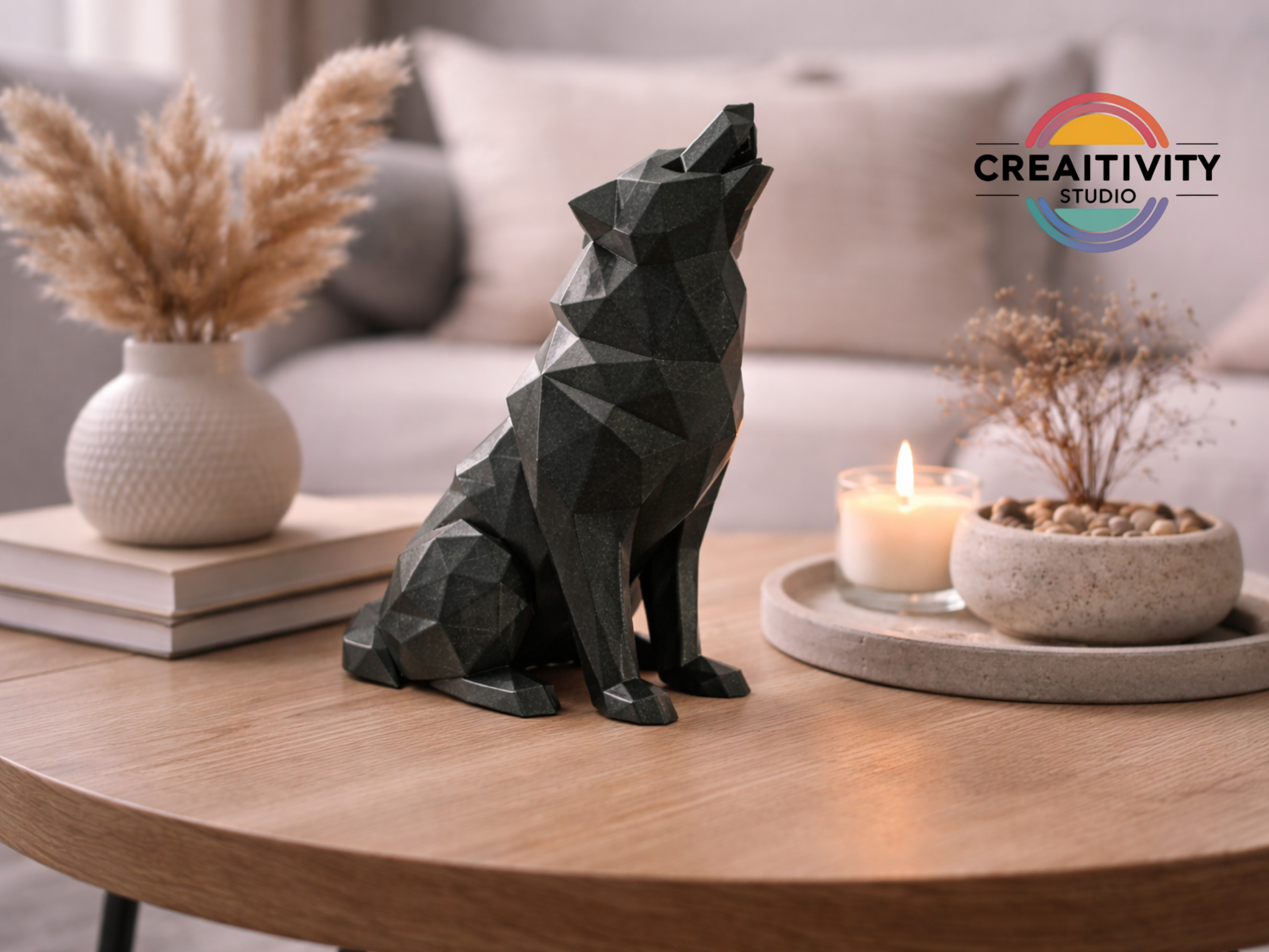 Low-Poly Wolf - Nox - Free Commercial Use