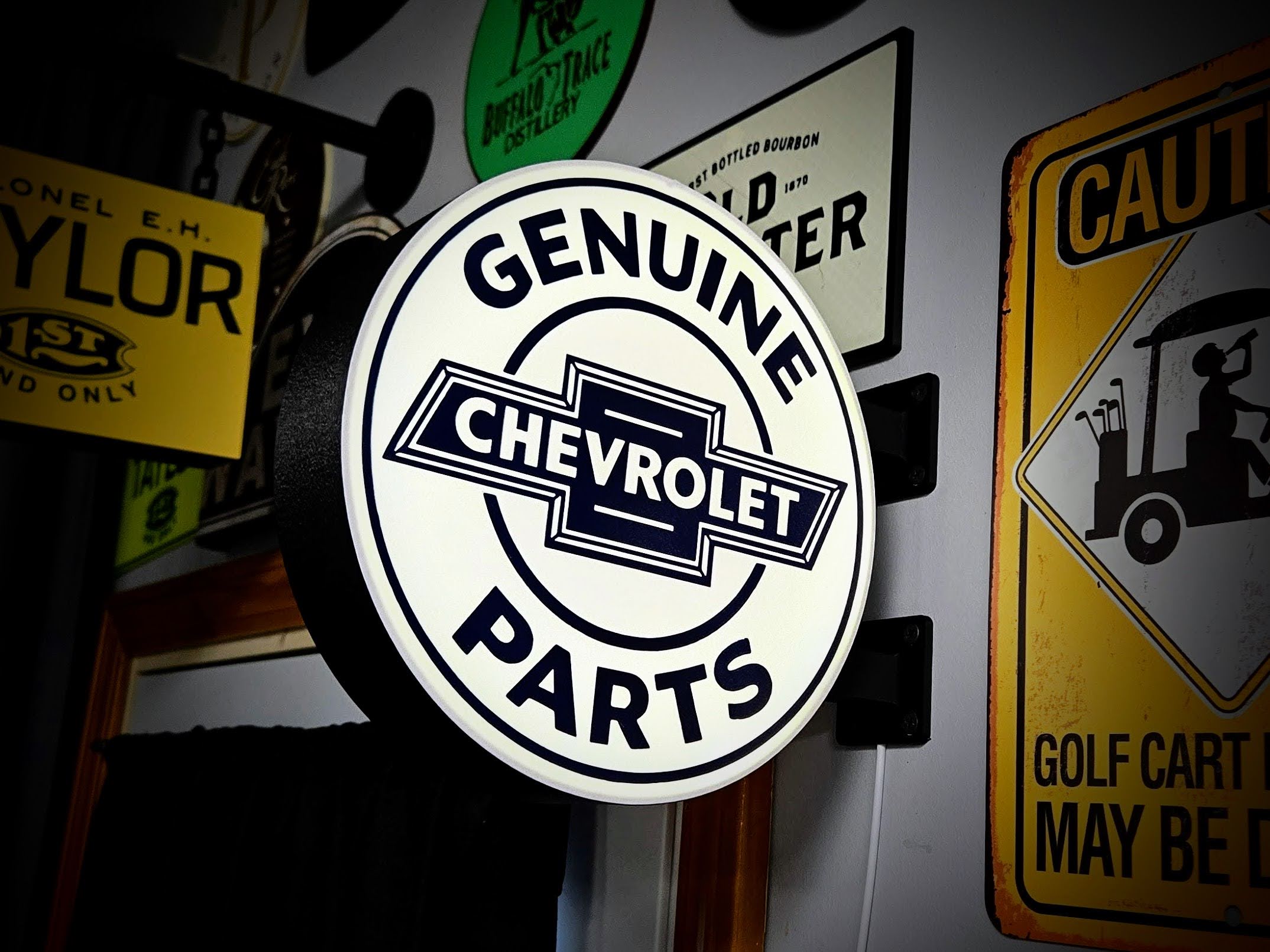 CHEVROLET - 2-Sided Gas Station Lightbox Sign