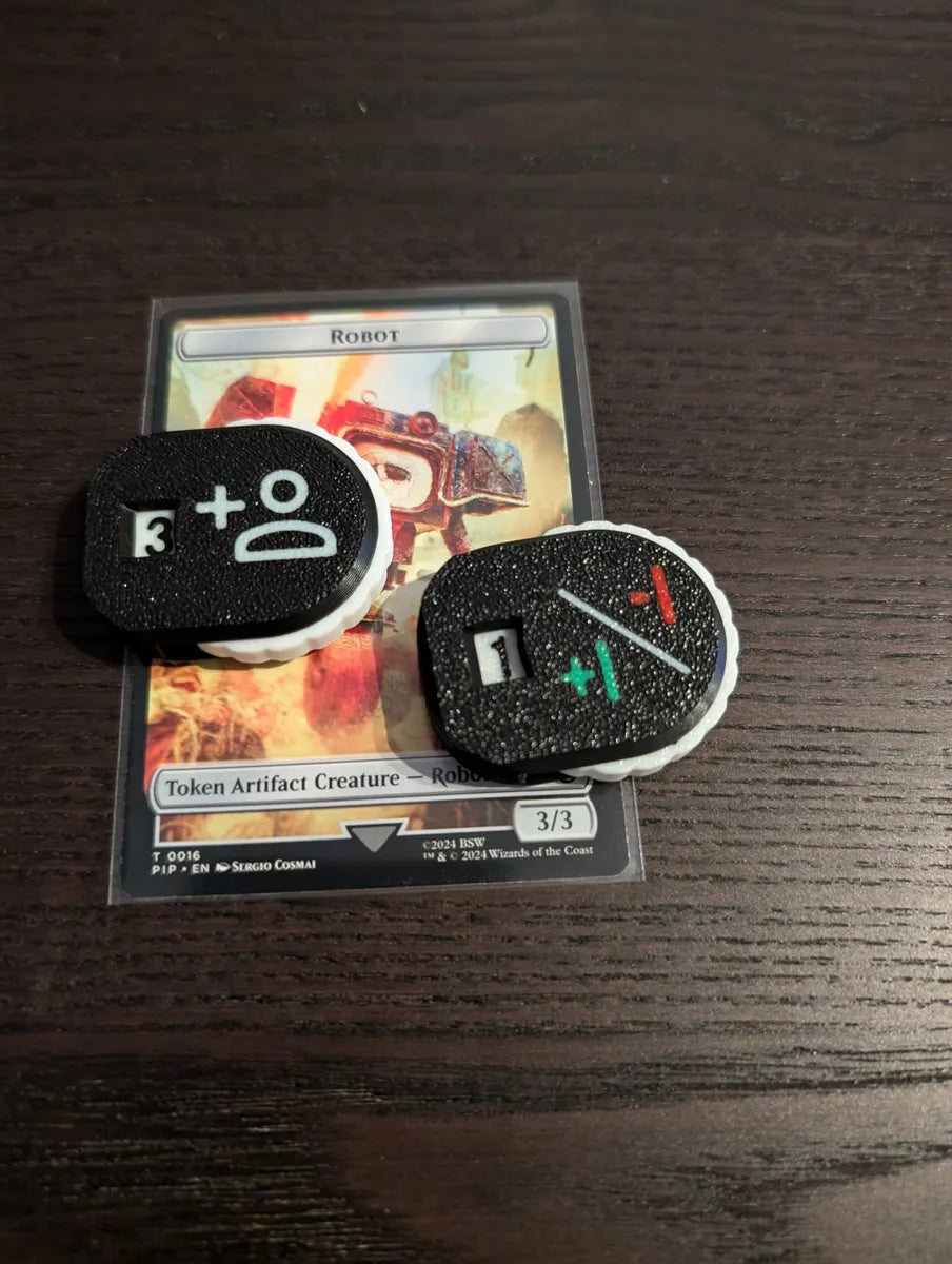 Magic the gathering counters(stats, tokens, etc)