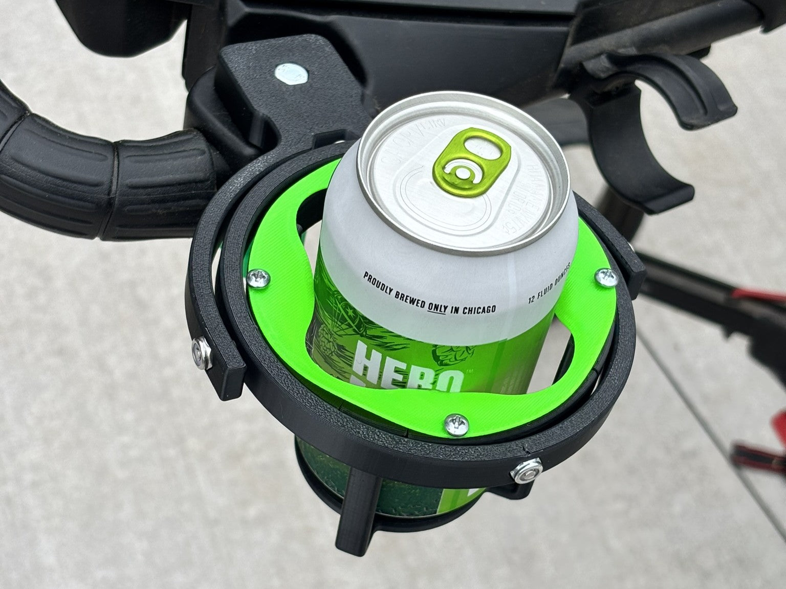 Gimbal Cup Holder for Bag Boy Push Cart
