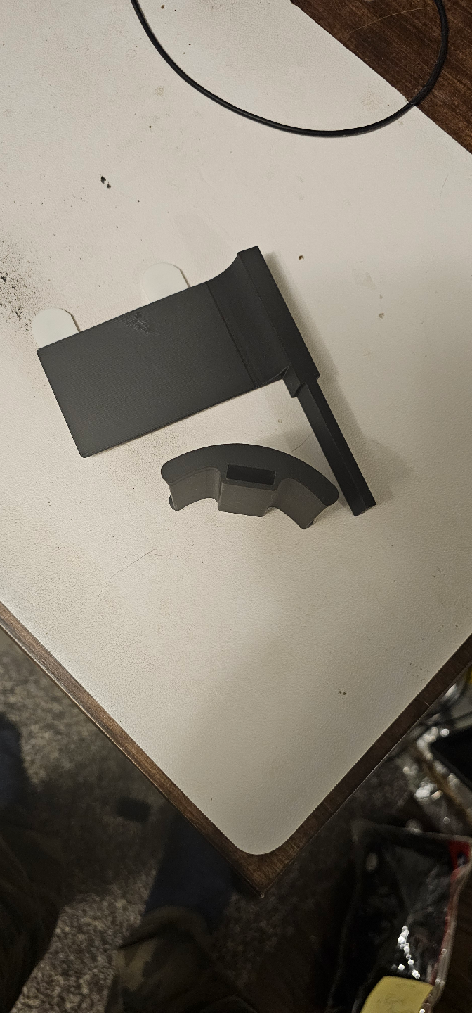 Monitor Mounted Headphone Holder