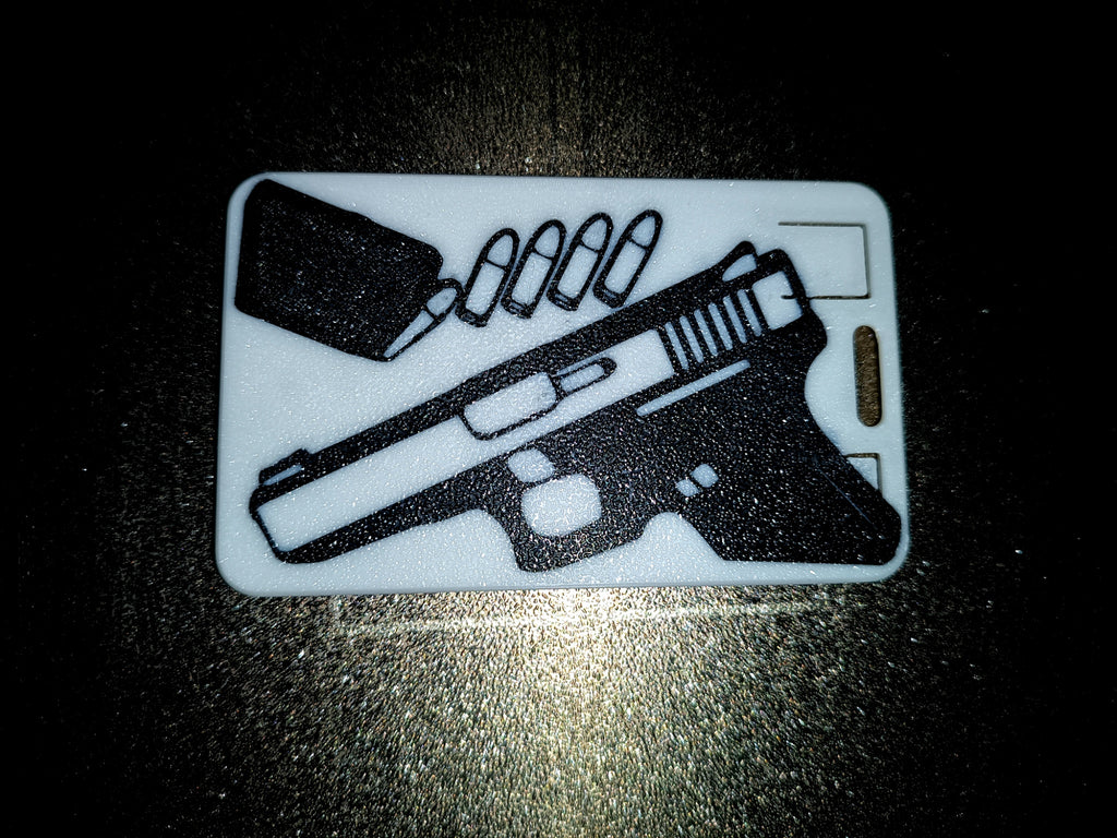 Tactical Style Badge Holder, High Contrast Edition