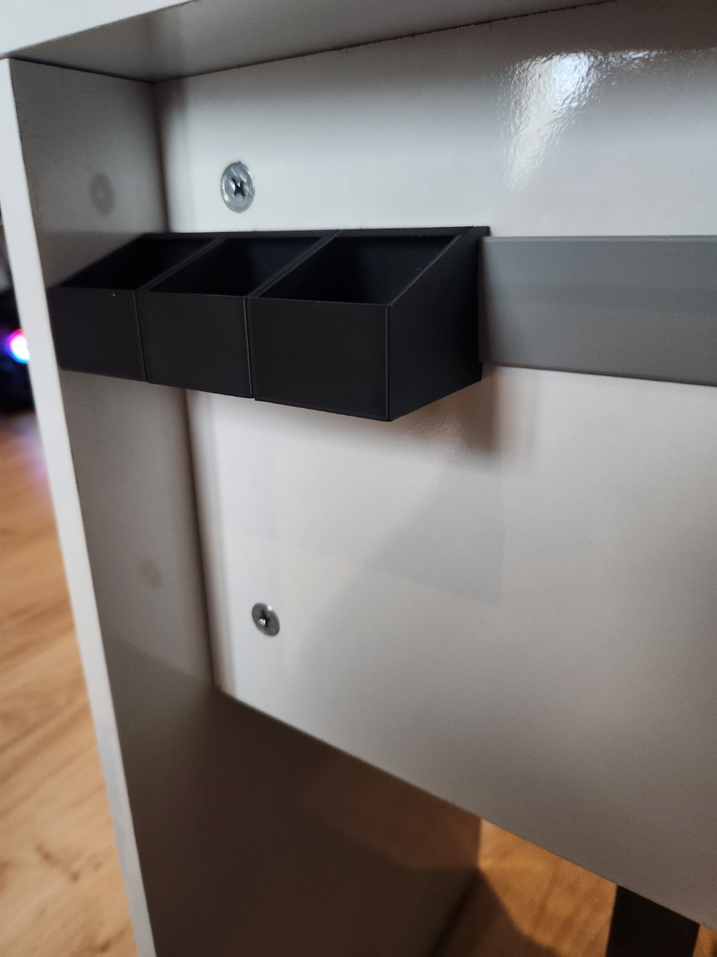 Rail for storage system