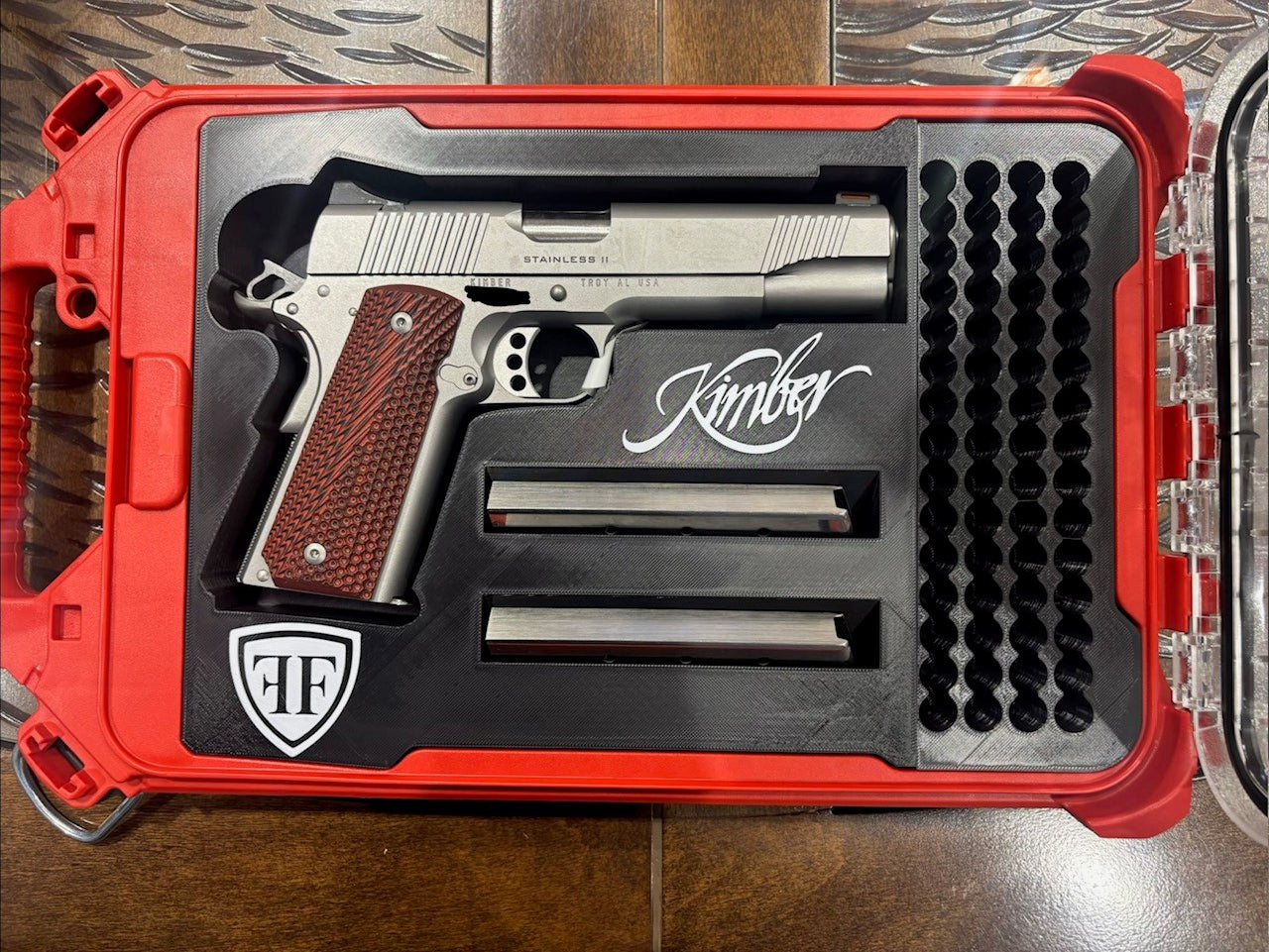 Milwaukee Packout 1911 with 2 Mags and 45 ammo