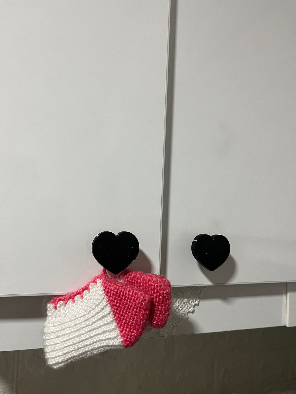 Heart-Shaped Cabinet Knob / Drawer Pull