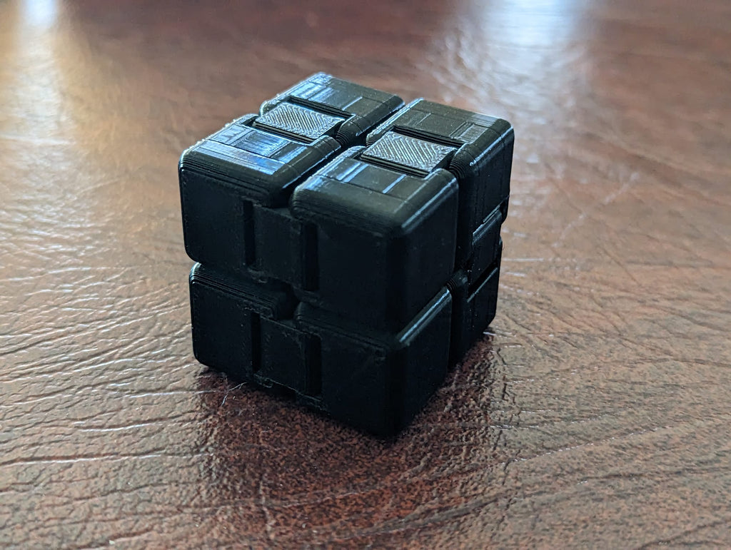 Magnetic fidget infinity cube