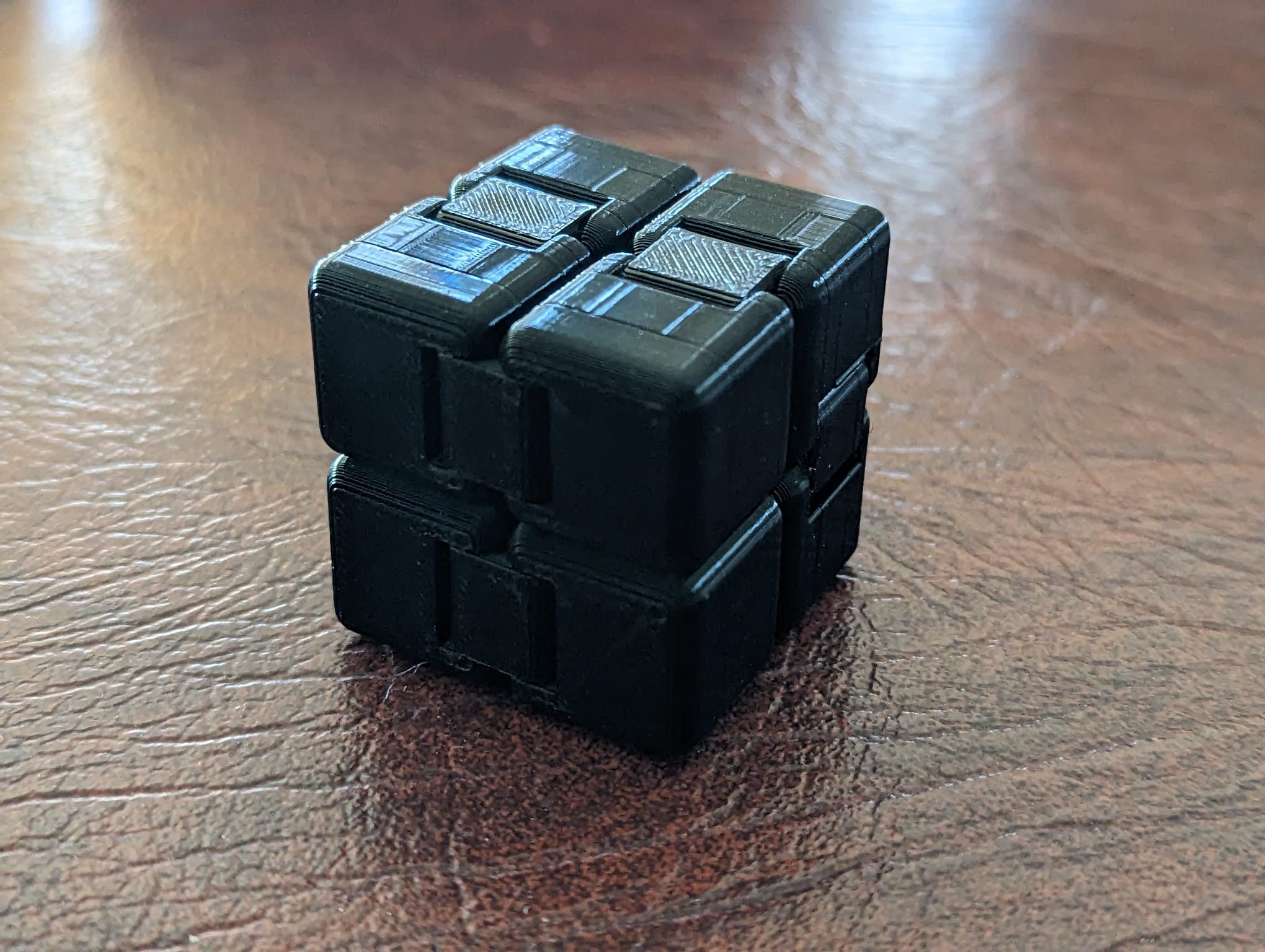 Magnetic fidget infinity cube