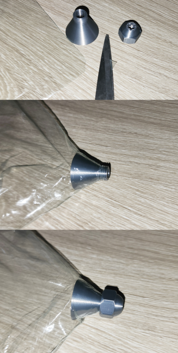 Regular + XL Size Injector nozzles for piping bags