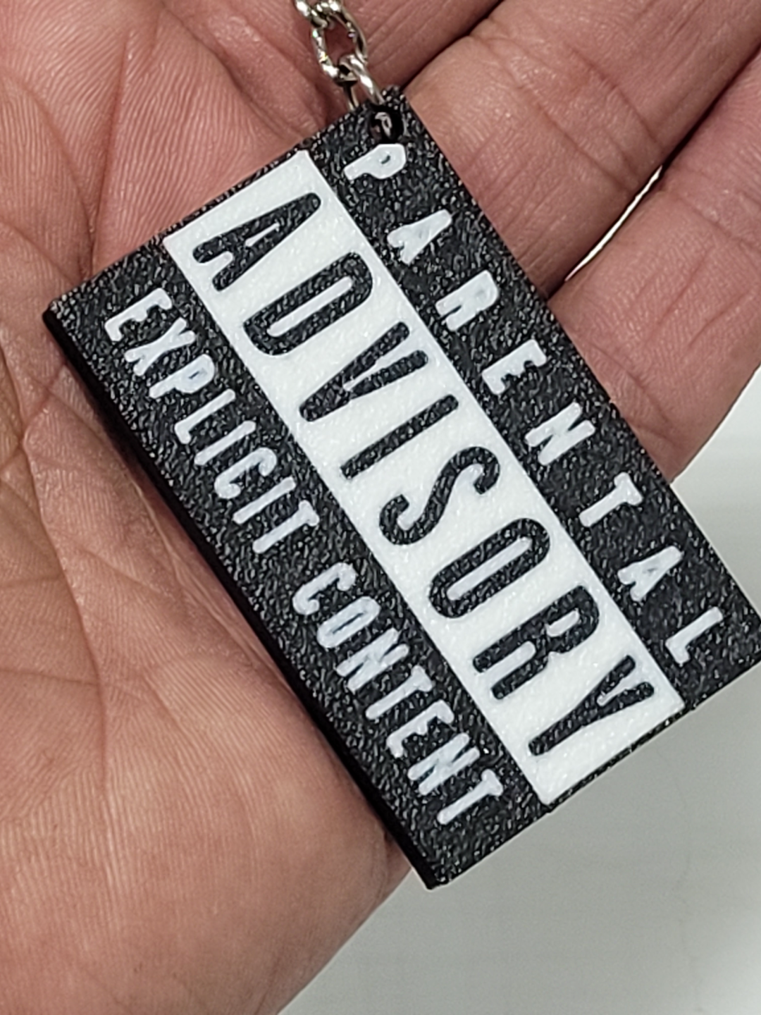 Parental Advisory Label Decal/Keychain/Magnet