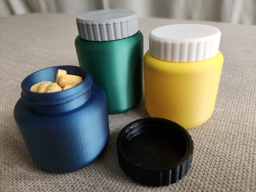 Pill Packer Bottle (Parametric)