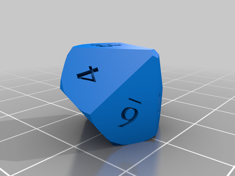 D&D dice set