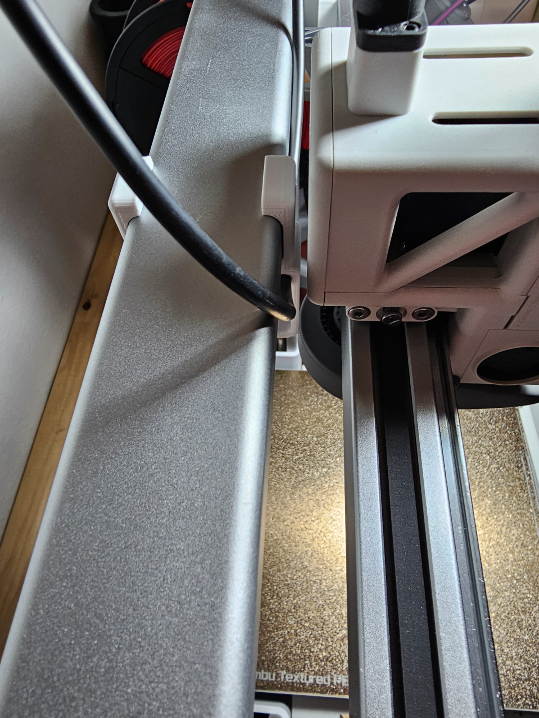 A1 black cable guide, snag prevention UPDATED 1-7-24
