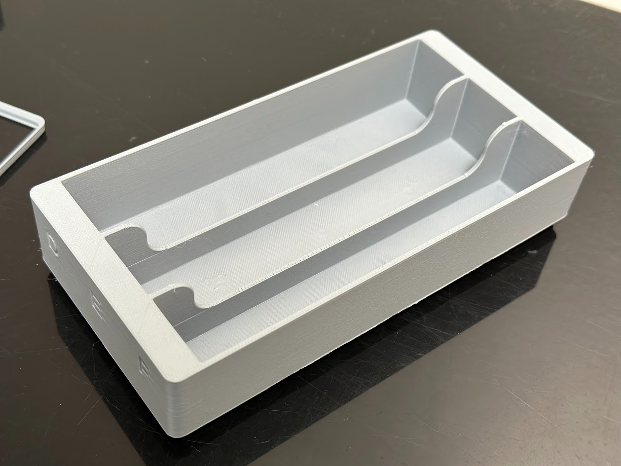 Gridfinity 3.5in hard drive (HDD) storage stand