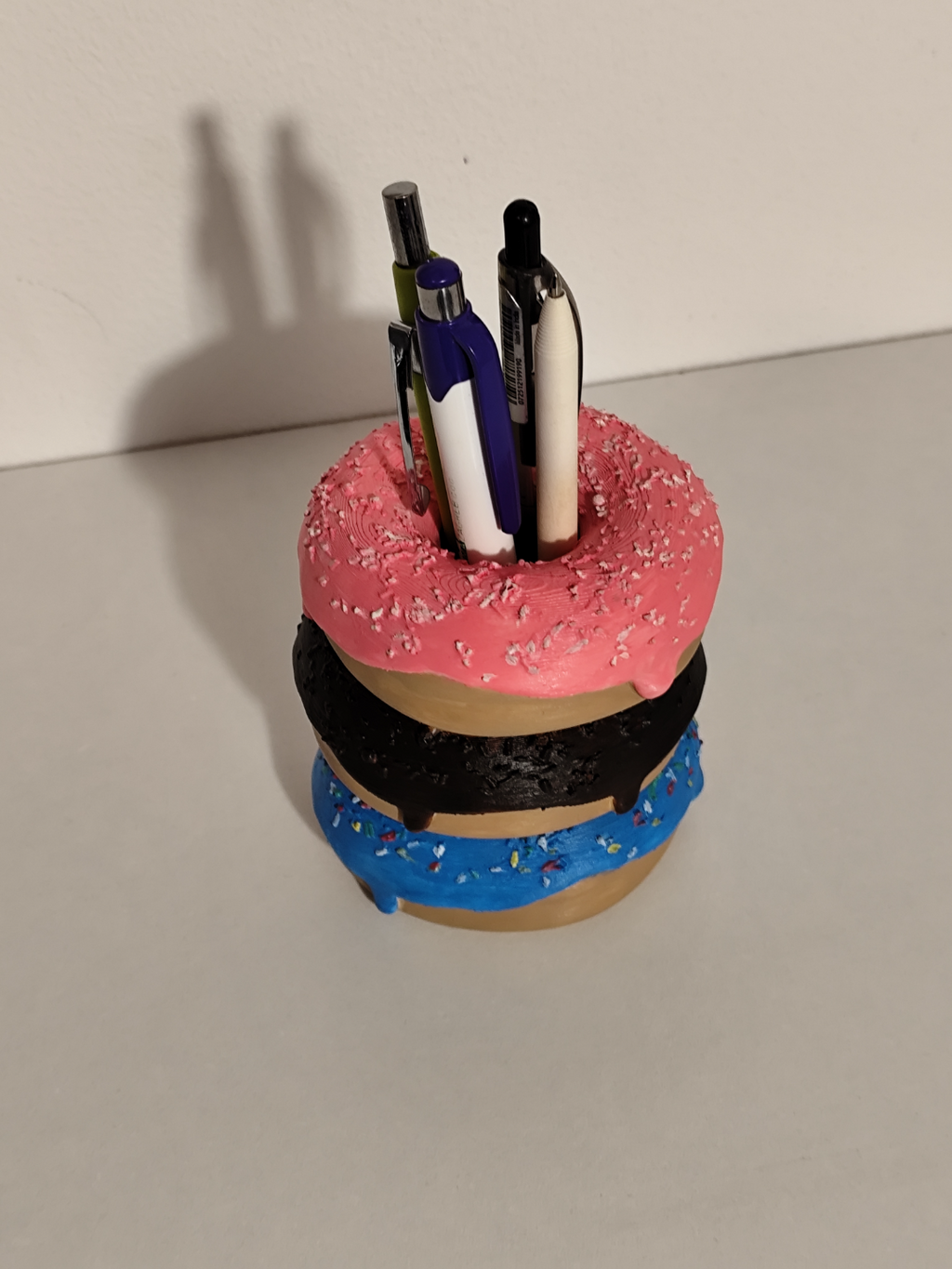 Stacked Donuts Pen/Pencil Holder