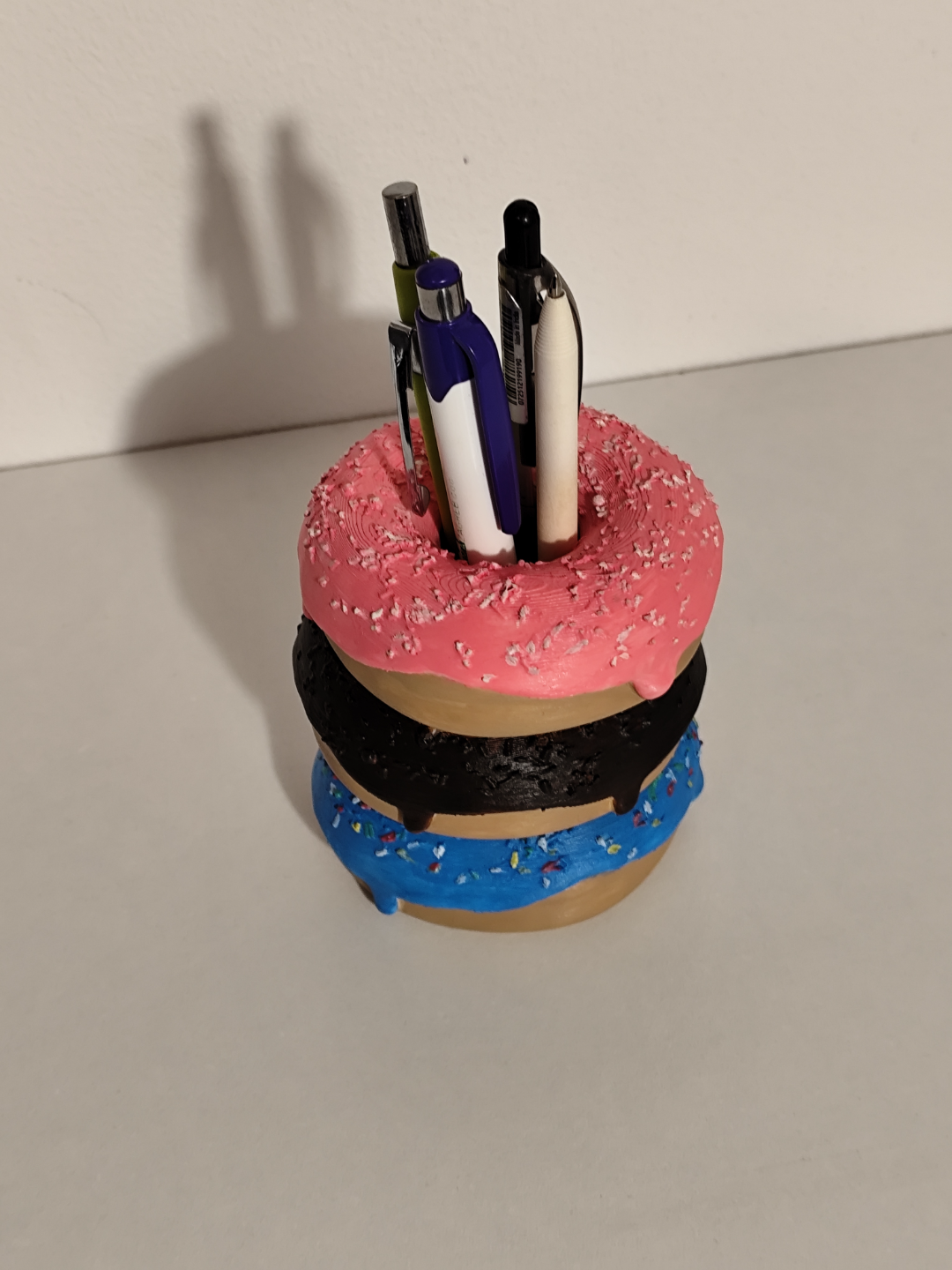 Stacked Donuts Pen/Pencil Holder