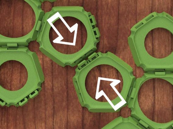 Roman Dodecahedron 2.0 - Folding Flat Print