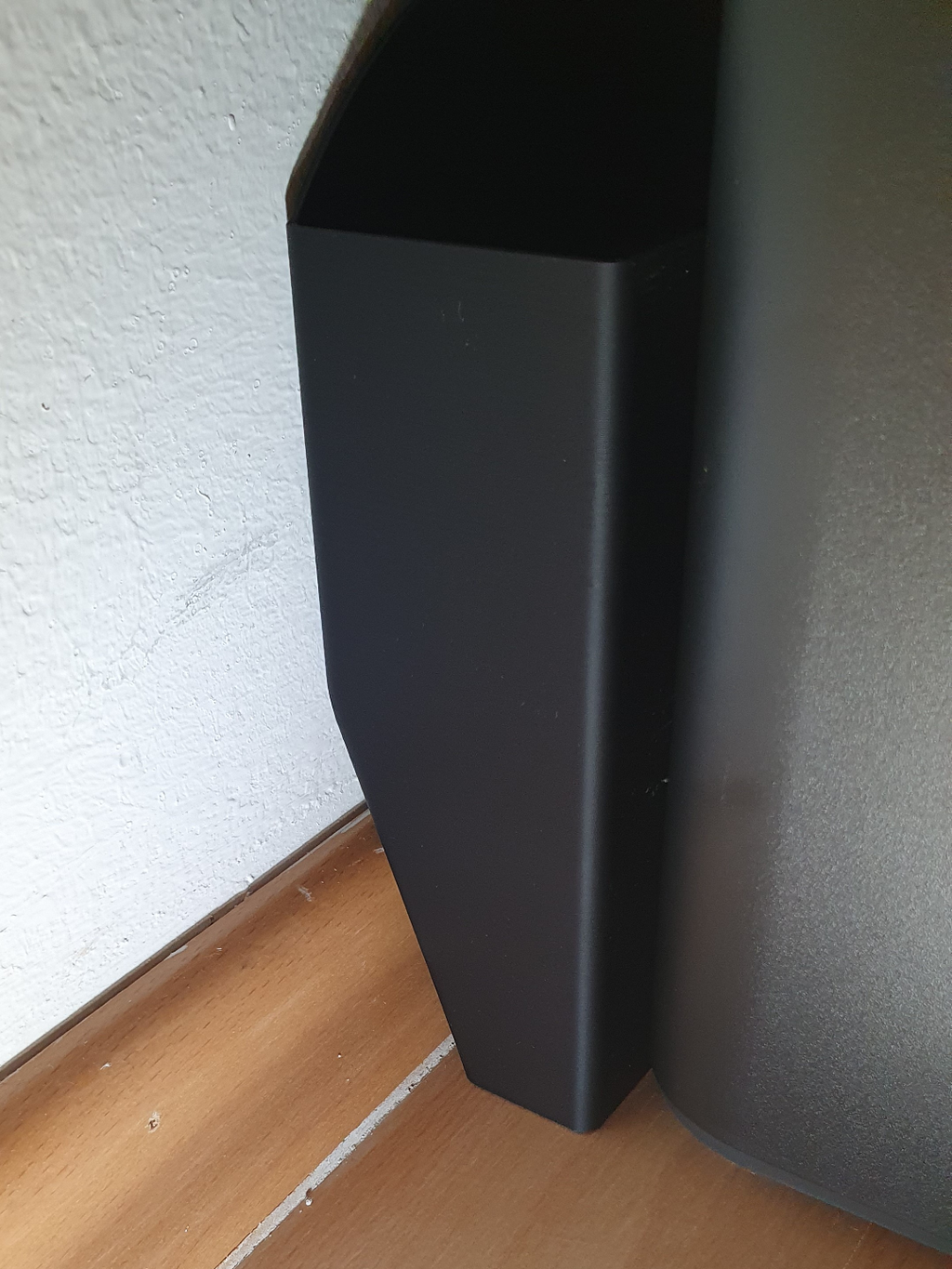 Poop bin slim for baseboard mopboard bucket