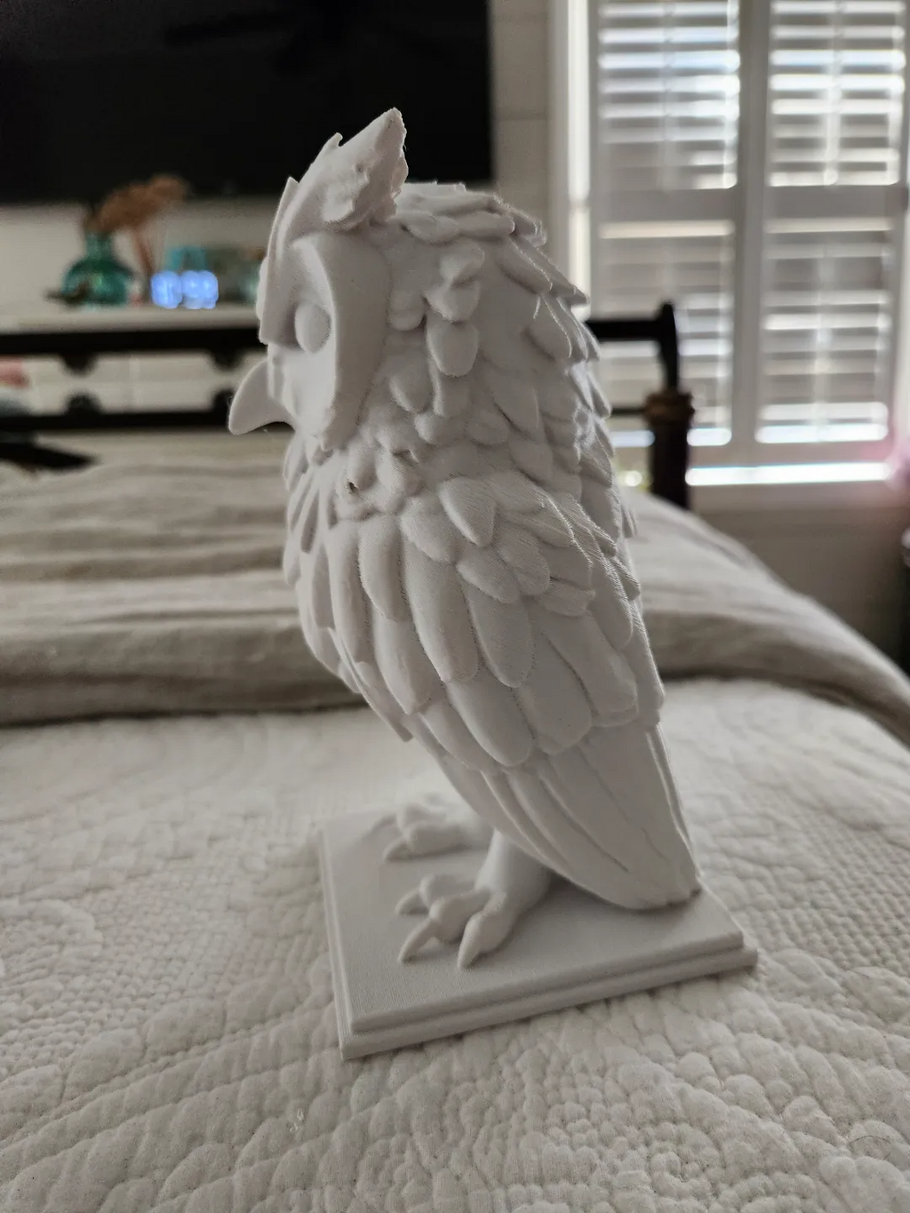 Owl statue