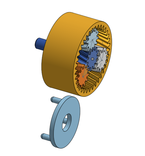 Desktop Planetary Gear Fidget Toy
