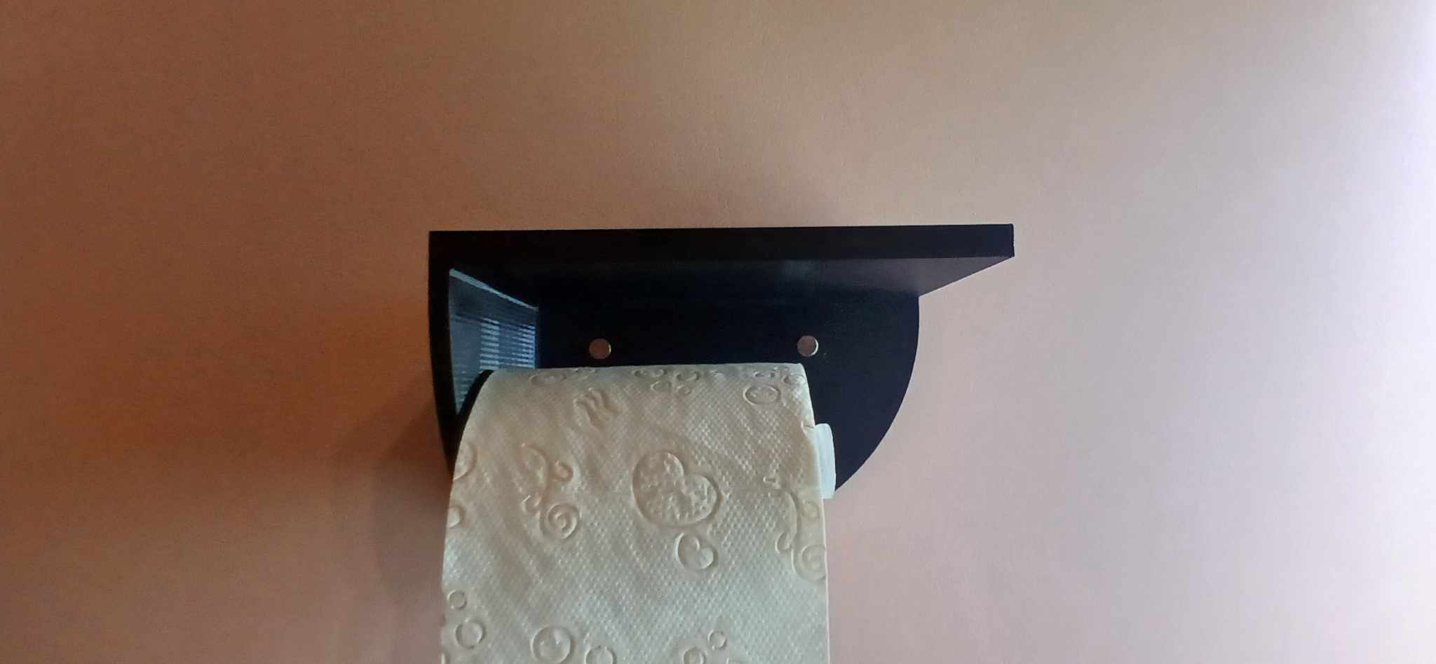 Toilet Paper Holder with Detachable Rod