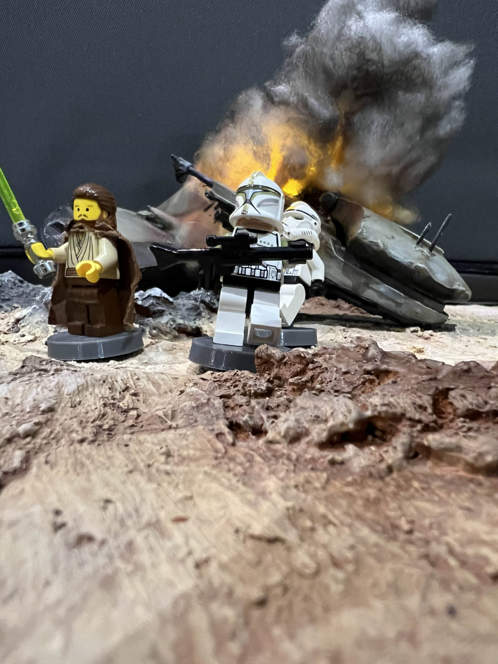 Brick Star Wars Legion Base for Minifigures