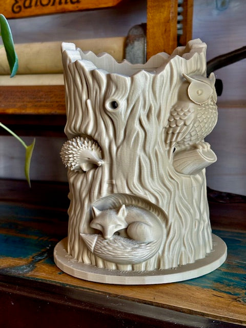 Woodland Hollow |Log Planter