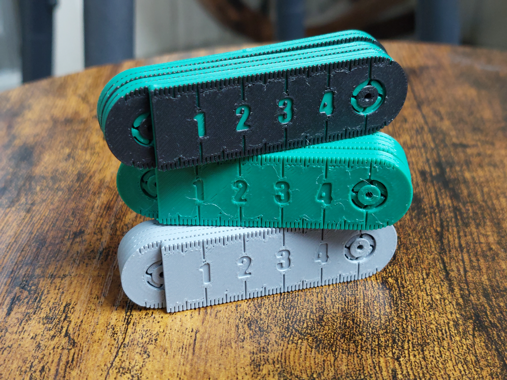 Mini Folding Ruler 30 cm - Metric