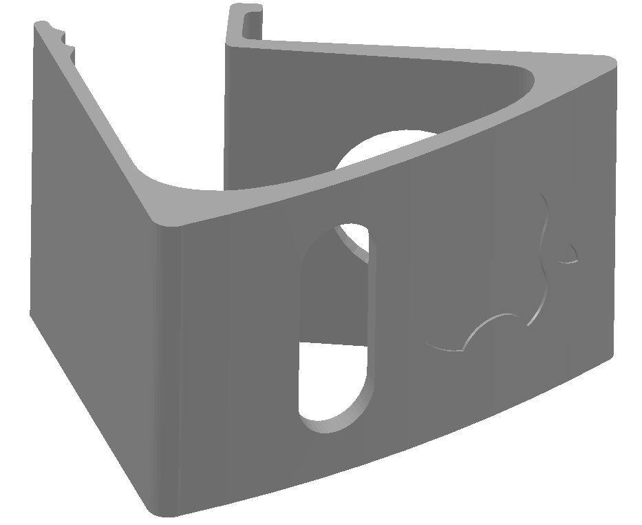 Ipad stand - added logo