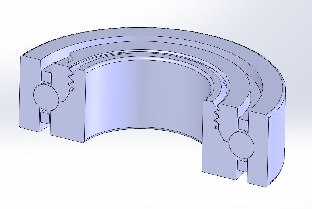 Bearing MyCUSTOM with use steel balls
