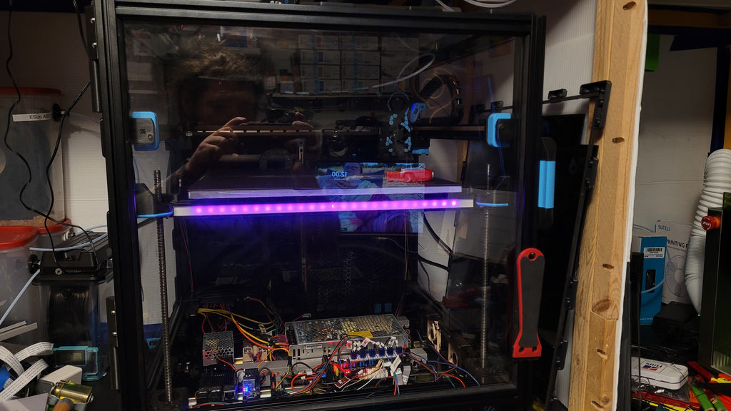 Disco & Daylight Stick mount for Voron Trident Bed