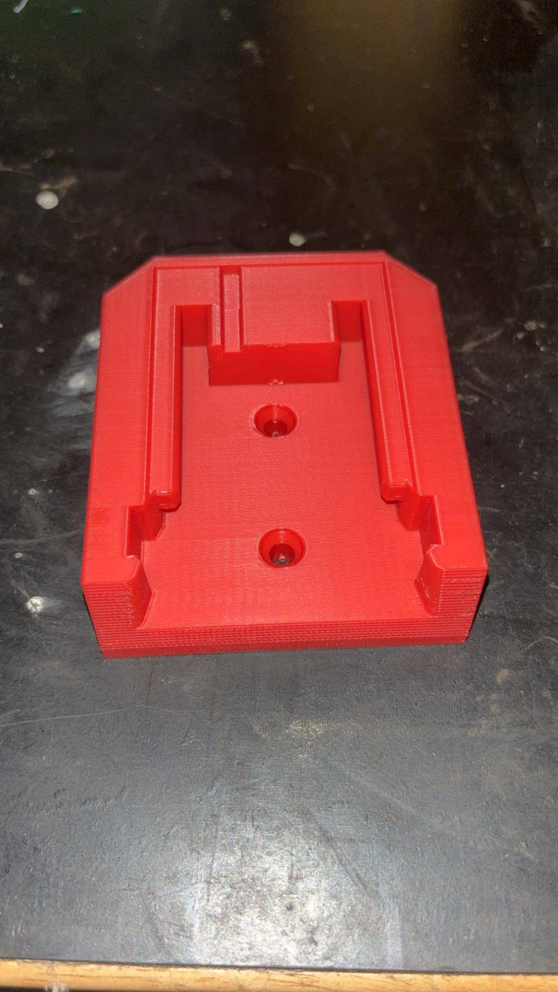 milwaukee battery holder