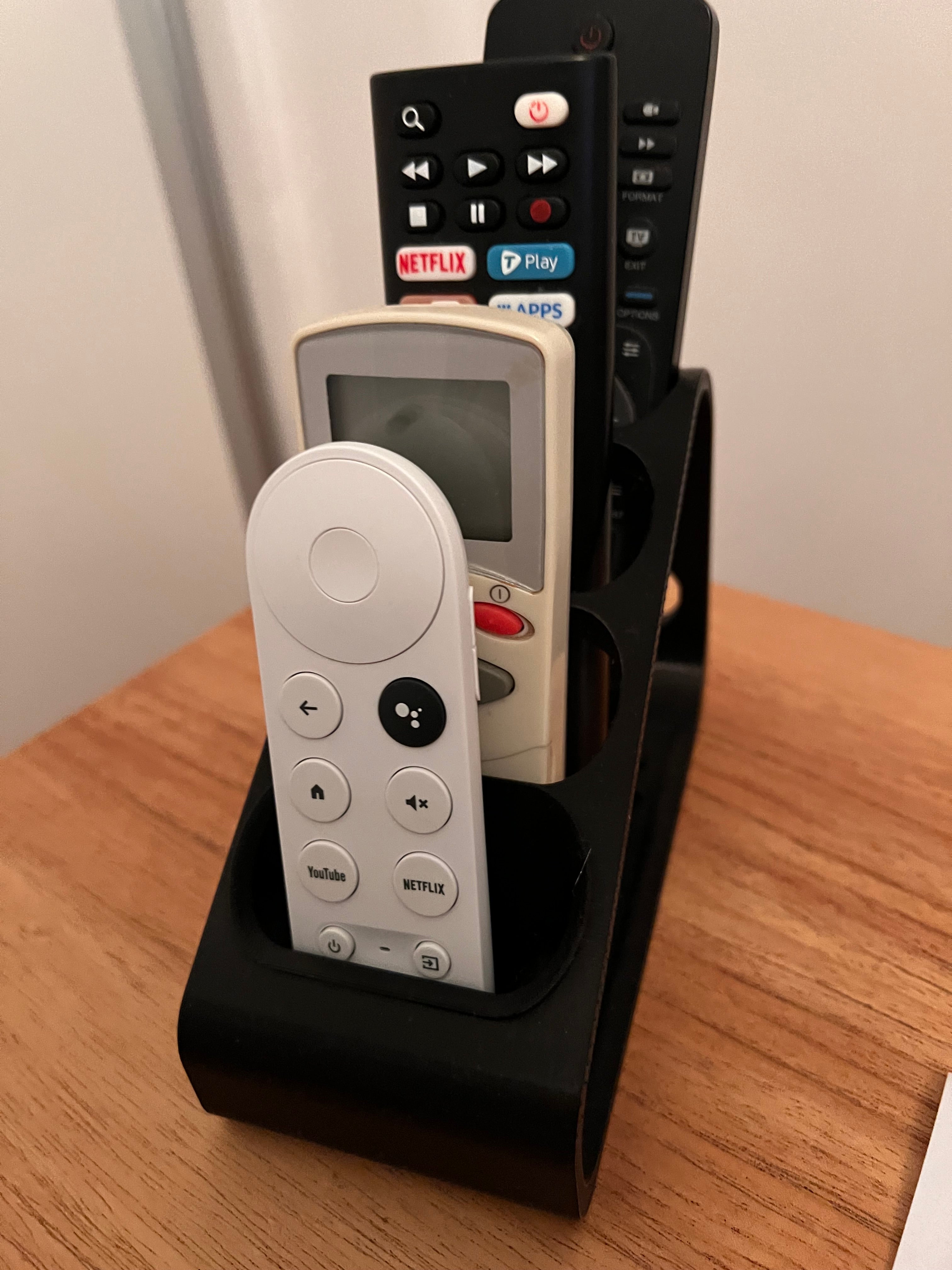 Remote control holder