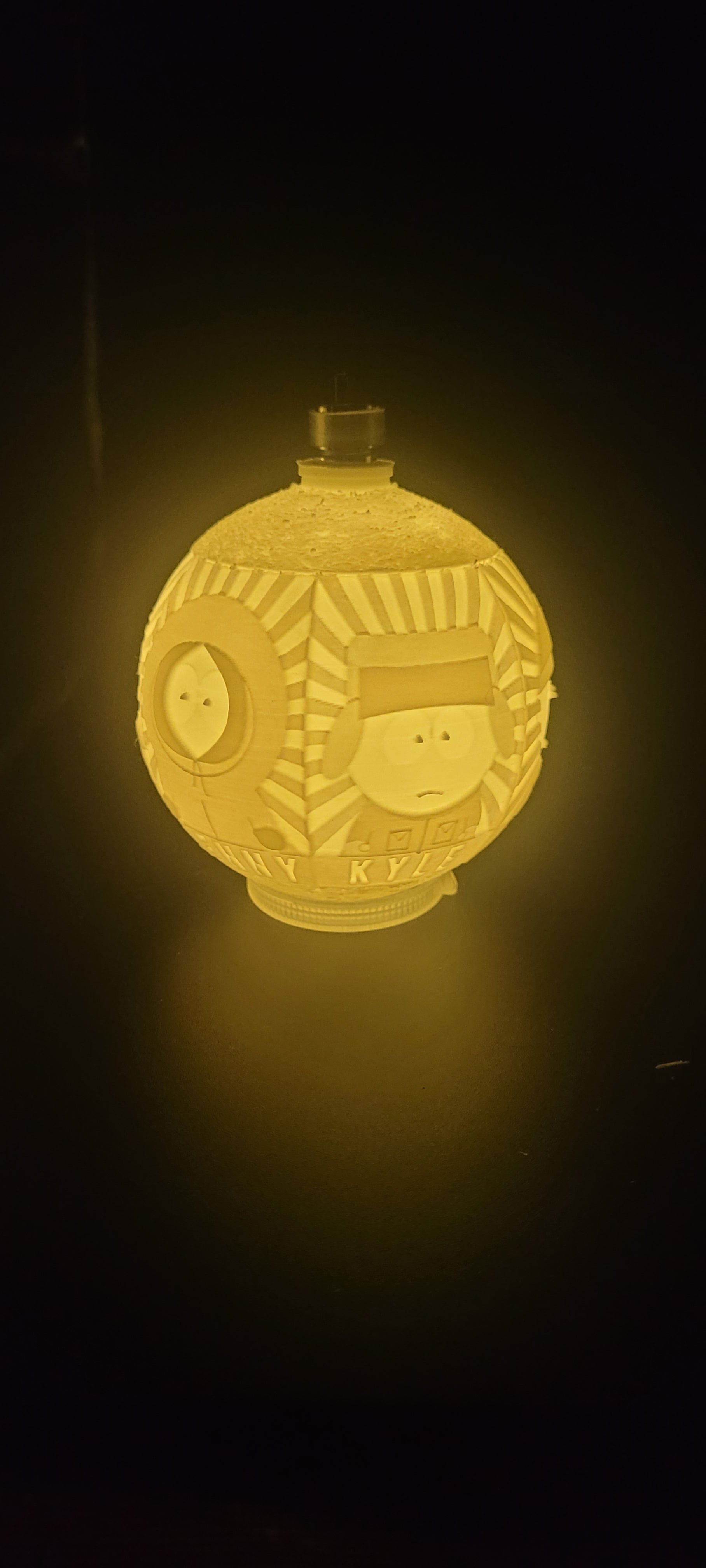 South park Lithophane Christmas Ornament
