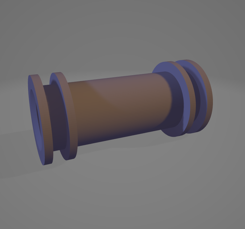 Smooth Roller v1 - 608-2RS Filament Roller